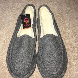 NWT Cords Draper slippers